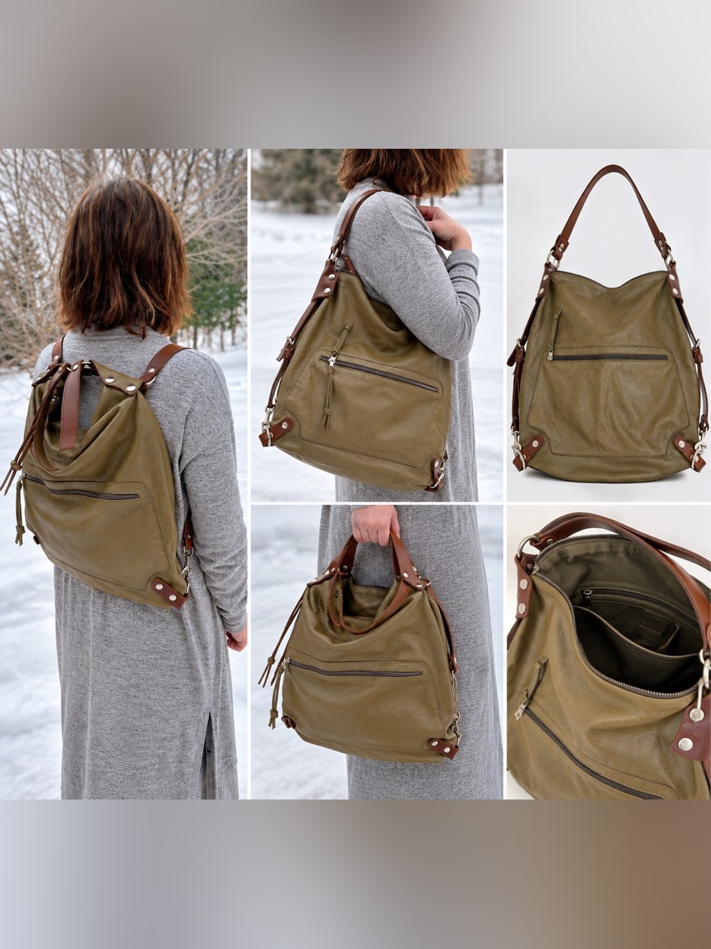 JMB Vintage Villa Sak Leather Bag